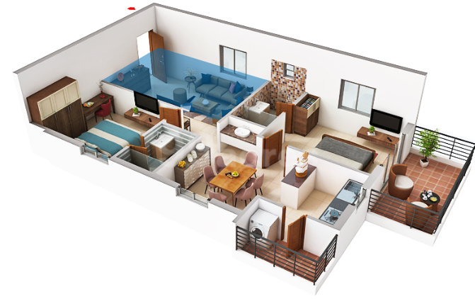 Anvita Ivana Floor Plan